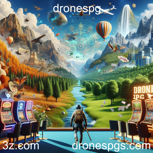Desbravando o Mundo dos Jogos de Aventura no Dronespg